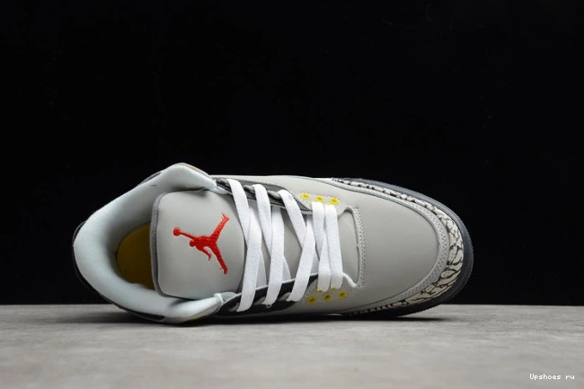 Cool CT8532-012 Retro 3 Jordan (2021) Grey AIR 0106